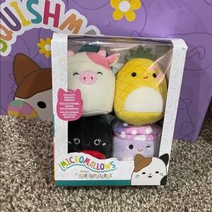Squishmallows micromallow Pet Plush Set
